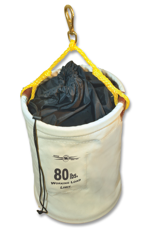 Rated Tool Bucket with Nylon Cinch Closure