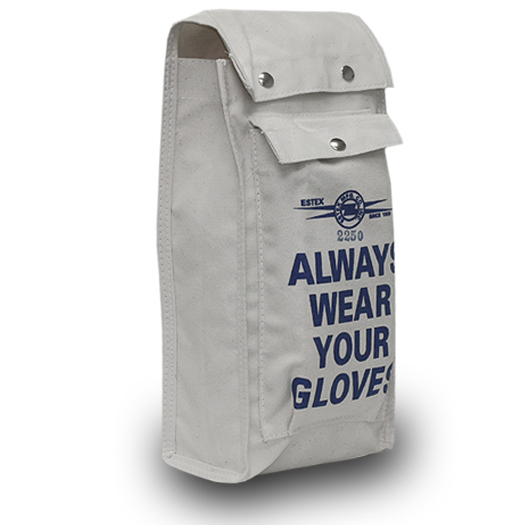 Canvas Glove Bag W/Pocket