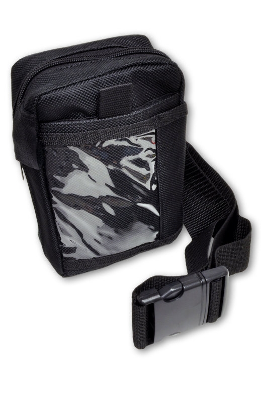 Belt and Black ID Pouch