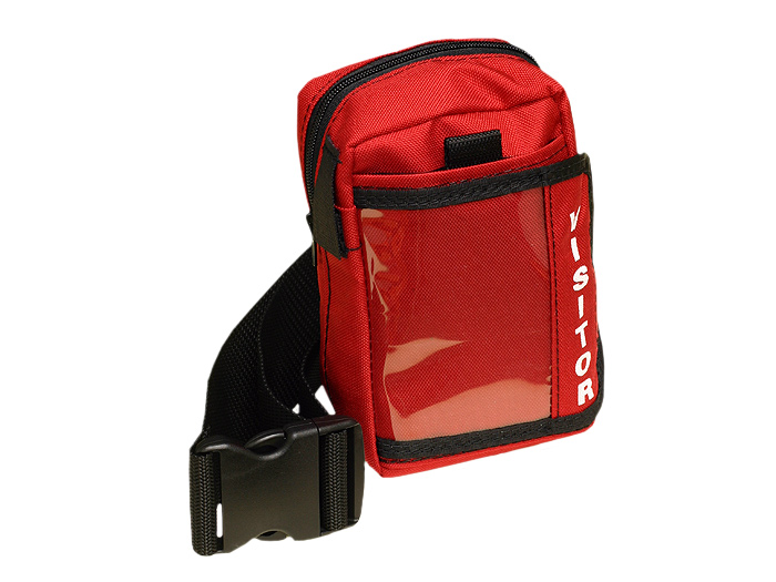 Belt and Red ID Pouch