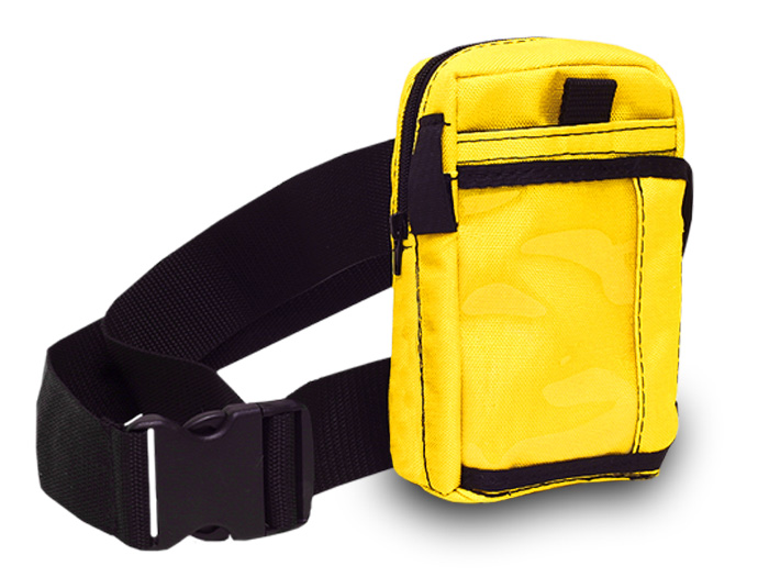 Belt and Yellow ID Pouch