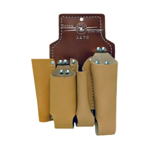 Lineman's Leather Tool Pouch, 4-Pocket
