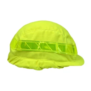 Fluorescent Hard Hat Cover, FR Modacrylic