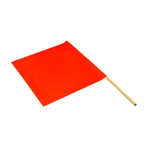 Vinyl Safety Flag / Dowel