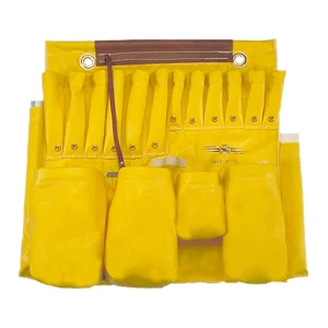 Aerial Tool Apron, Yellow Vinyl-2 Man Bucket