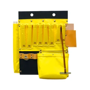 Aerial Tool Board with Hook Holes, 8 Vinyl Tool Pockets
