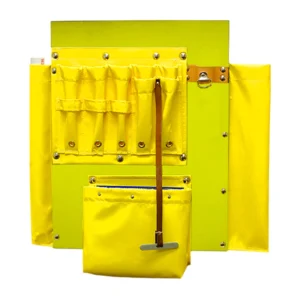 Aerial Tool Board with Wide Lip, Made w/ 7-Vinyl Pockets