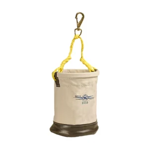 Tool Bucket - 8" x 12" Leather Bottom W/ Snap