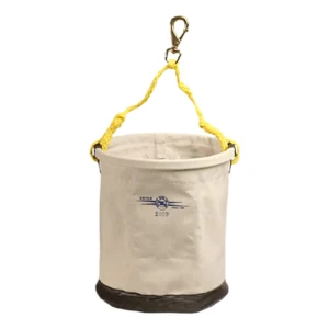 Tool Bucket, 12" x 15" Leather Bottom W/ Snap
