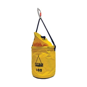 Rated FR Vinyl Tool Bucket w/ Hook & Loop Closure