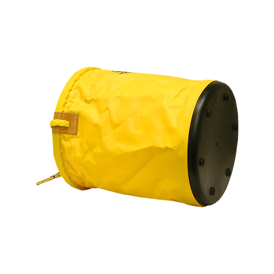 Tool Bucket, 12" x 15" Vinyl, Plastic Bottom W/ Snap