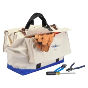 Tool Bag 22" W/ #4 Canvas, 2 Outside Pockets