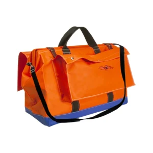 Tool Bag 24" Orange Vinyl Coated Nylon w/ 2 Lrge O/S Pkts