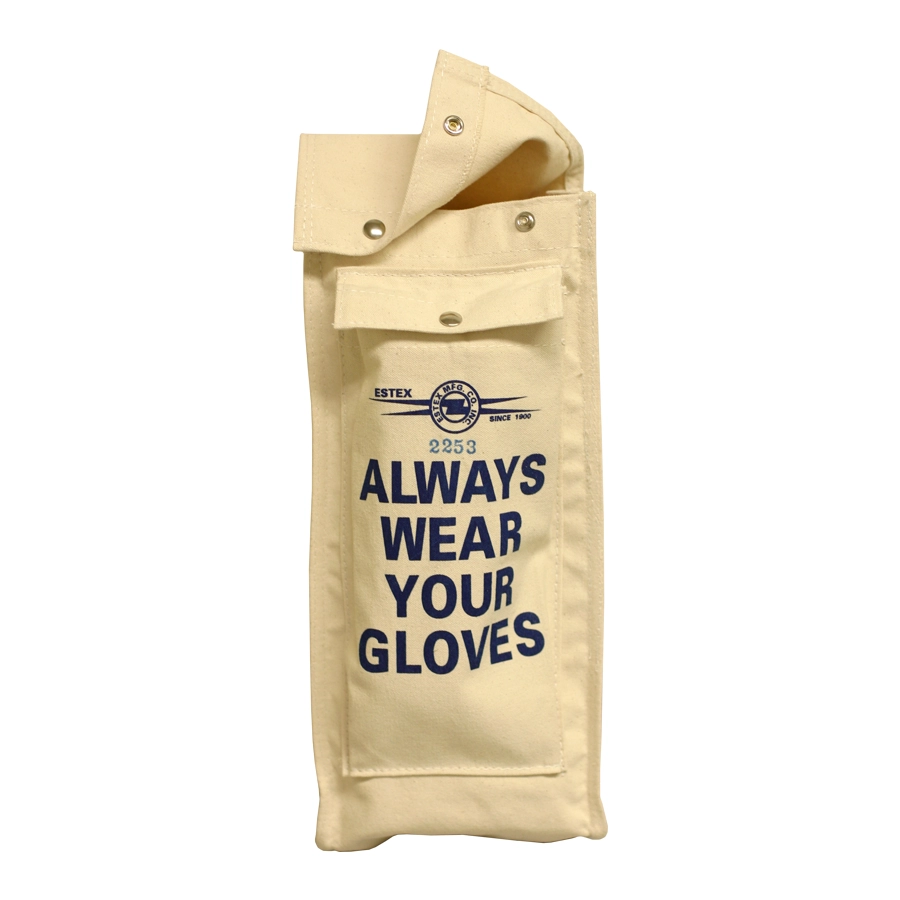 Canvas Glove Bag W/ Pocket
