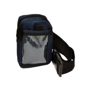 Belt and Blue ID Pouch