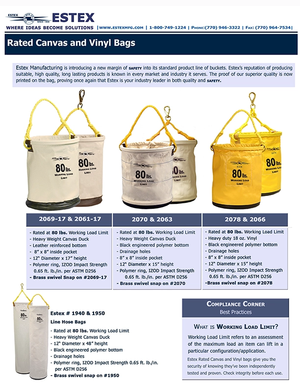 Rated Canvas Bags Cover